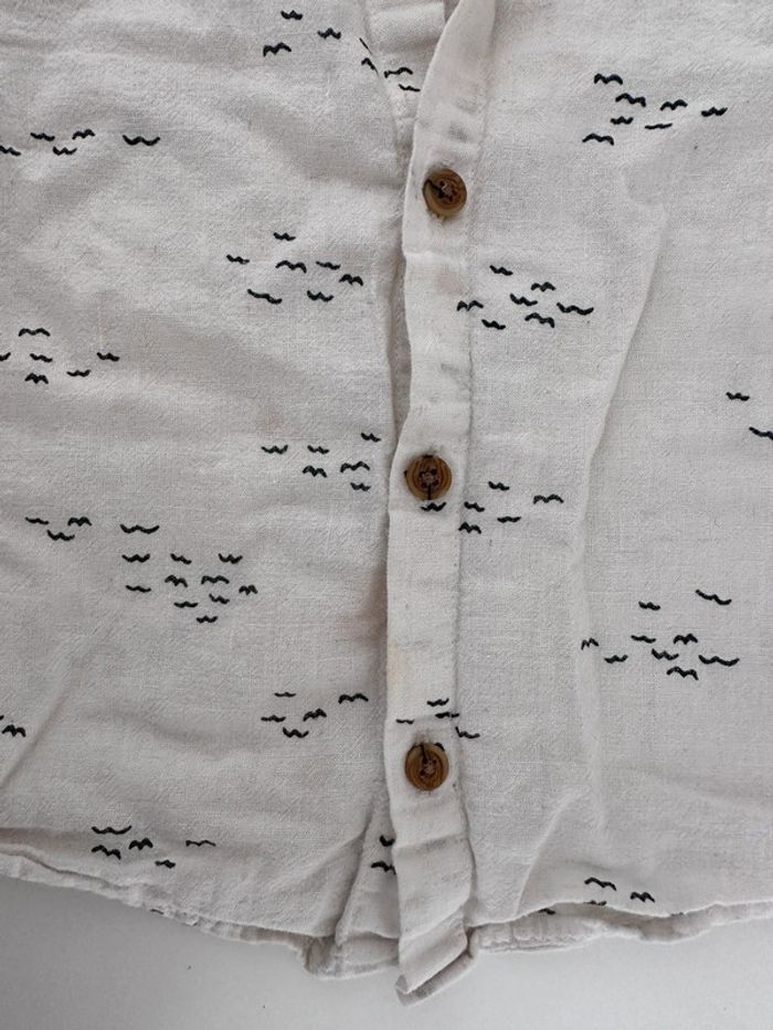 Chemise zara oiseaux - photo numéro 3