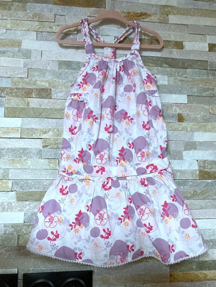 4ans robe vertbaudet