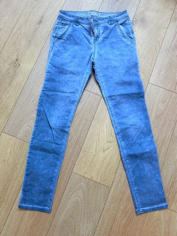 Pantalon Esprit bleu coton à 98% en 34