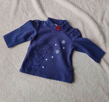 T-shirt col roulé Winnie 