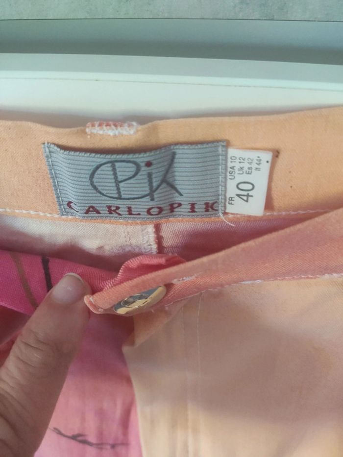 Carlopik pantalon saumon 40 - photo numéro 6