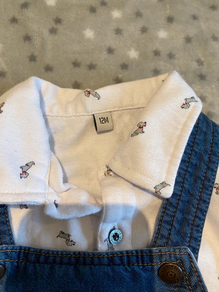 Ensemble salopette Kiabi 12 mois - photo numéro 5