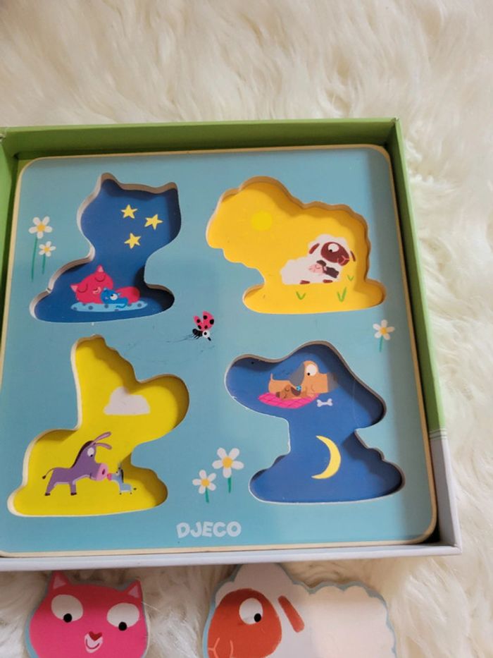 Lot 3 puzzles djeco +12m - photo numéro 10