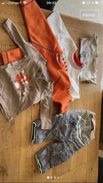 Lot vêtements 3 mois