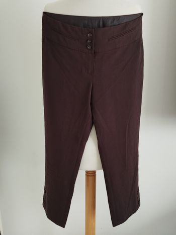 Pantacourt marron Camaïeu taille 40 