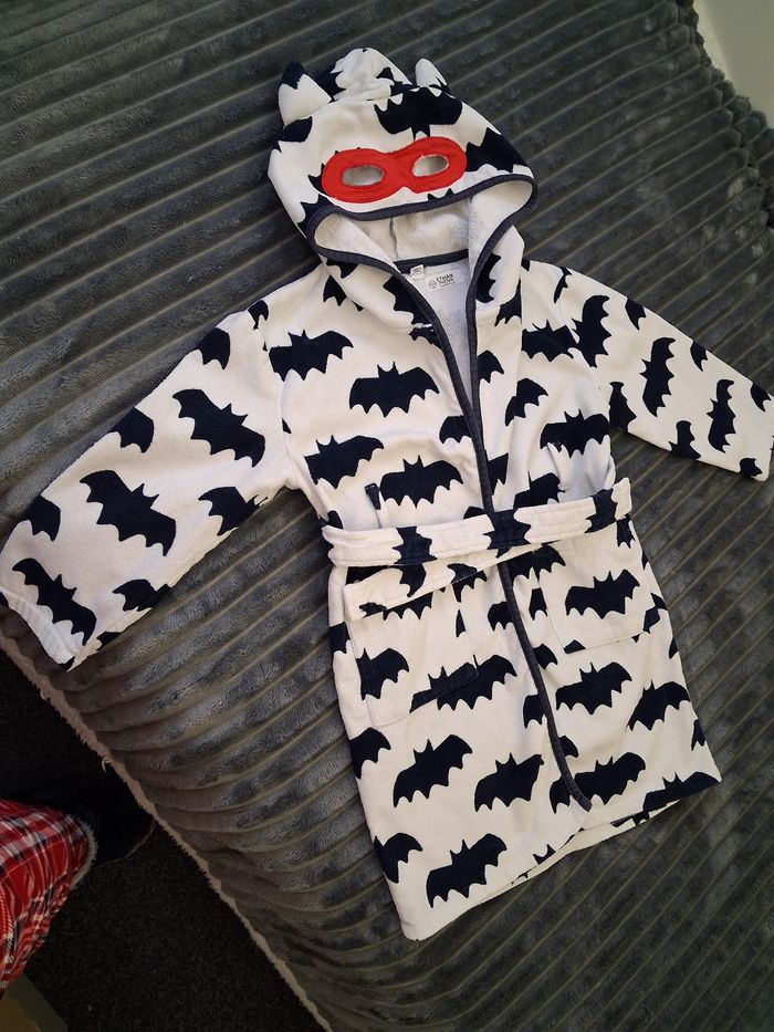 Peignoir Batman 4/5 ans - photo numéro 1