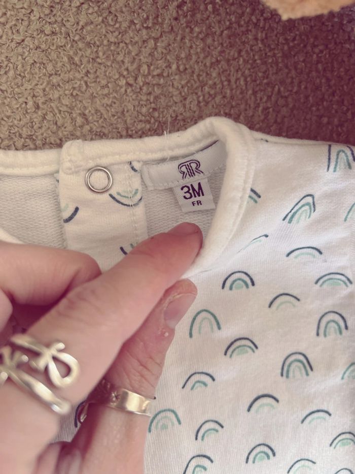 Combishort avec motif arc-en-ciel la redoute - photo numéro 3