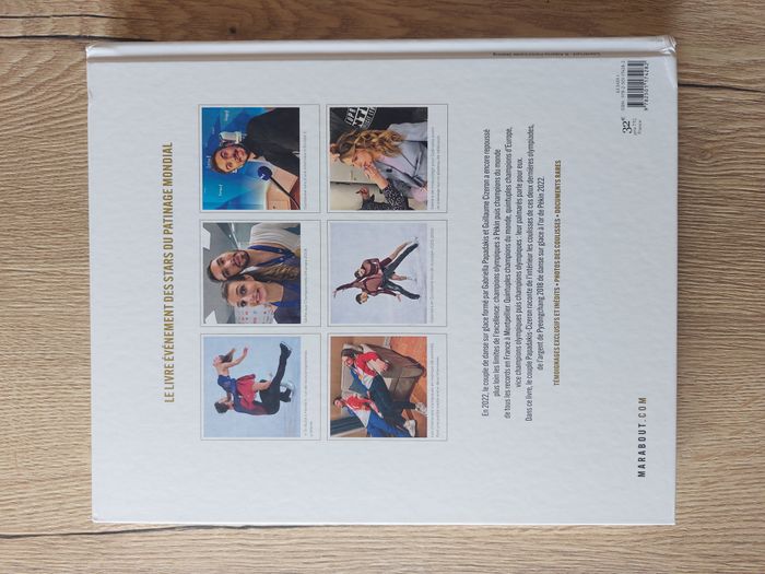 Livre partinage artistique "En or" Gabriella Papadakis Guillaume Cizeron - photo numéro 2