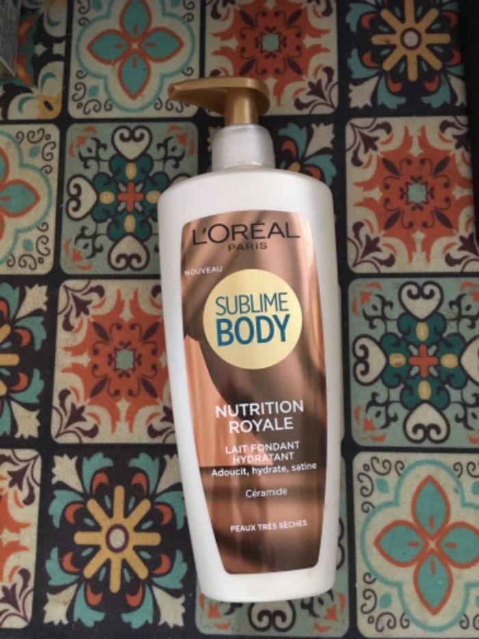 Lait corps nutritif aux ceramides L’Oréal neuf