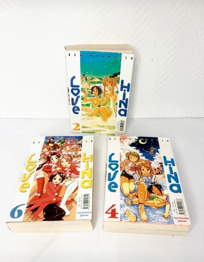Love Hina double volume tome de 1 à 6 - photo numéro 3