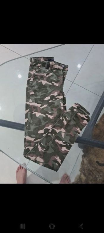 Pantalon imprimé militaire