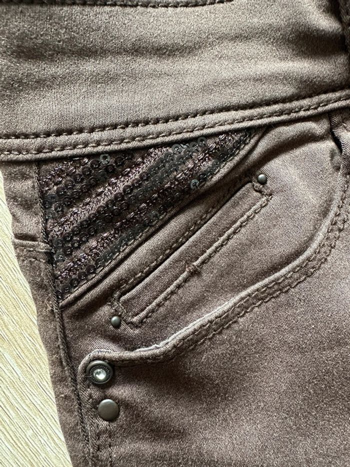 Jeans marron Armand Thiery - photo numéro 3