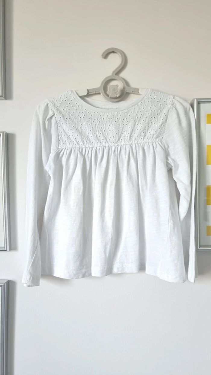 T-shirt, tunique blanche lefties taille 4-5ans neuf