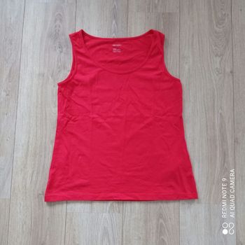 Débardeur rouge t44/46