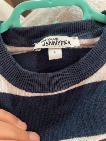 manche longue à rayures