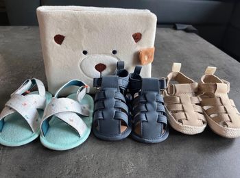 Chaussons garçon 1/6 mois