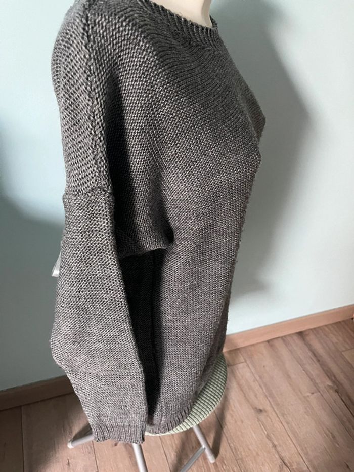 Pull taille unique bleu gris - photo numéro 4
