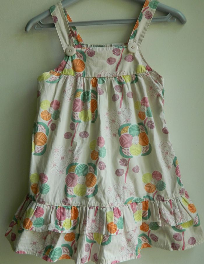 Robe d'été + bandeau assorti T 4 ans "La Redoute" - photo numéro 2