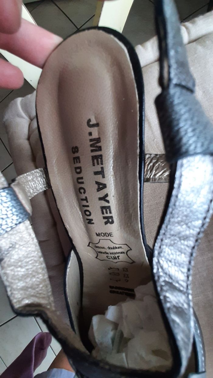 Chaussures Tout Cuir souple  J.Metayer - photo numéro 3