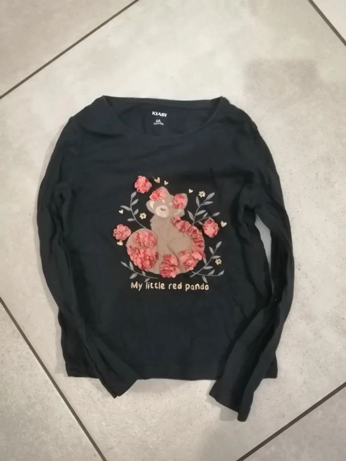 T shirt manches longues Kiabi 1e