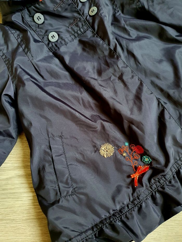Veste/parka imperméable mi-saison-taille 9 mois - photo numéro 6
