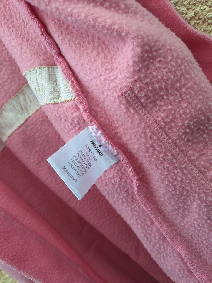 🥼 Robe de chambre Charlotte aux fraises 4 ans - photo numéro 7