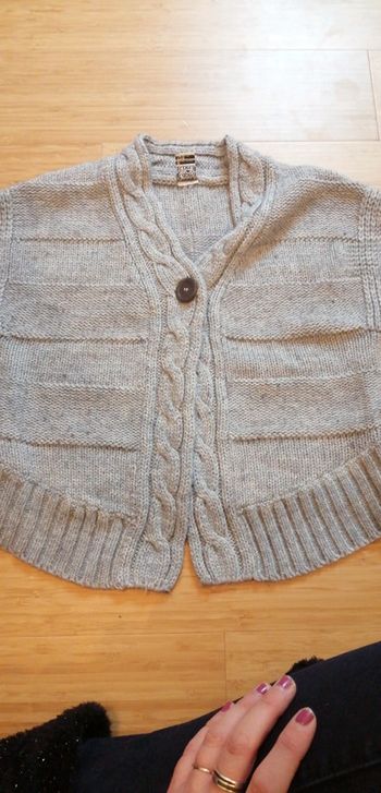 Gilet gris sans manche