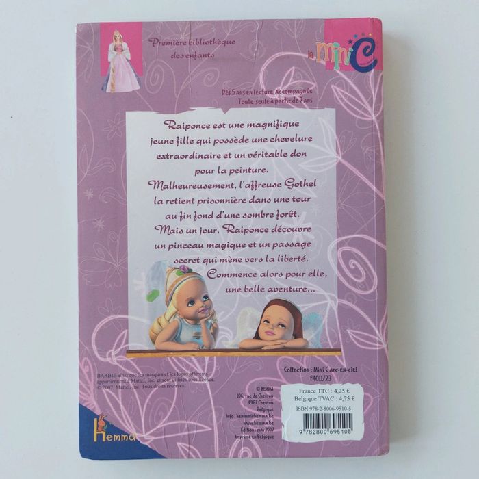 Livre - Barbie-Raiponce - photo numéro 2