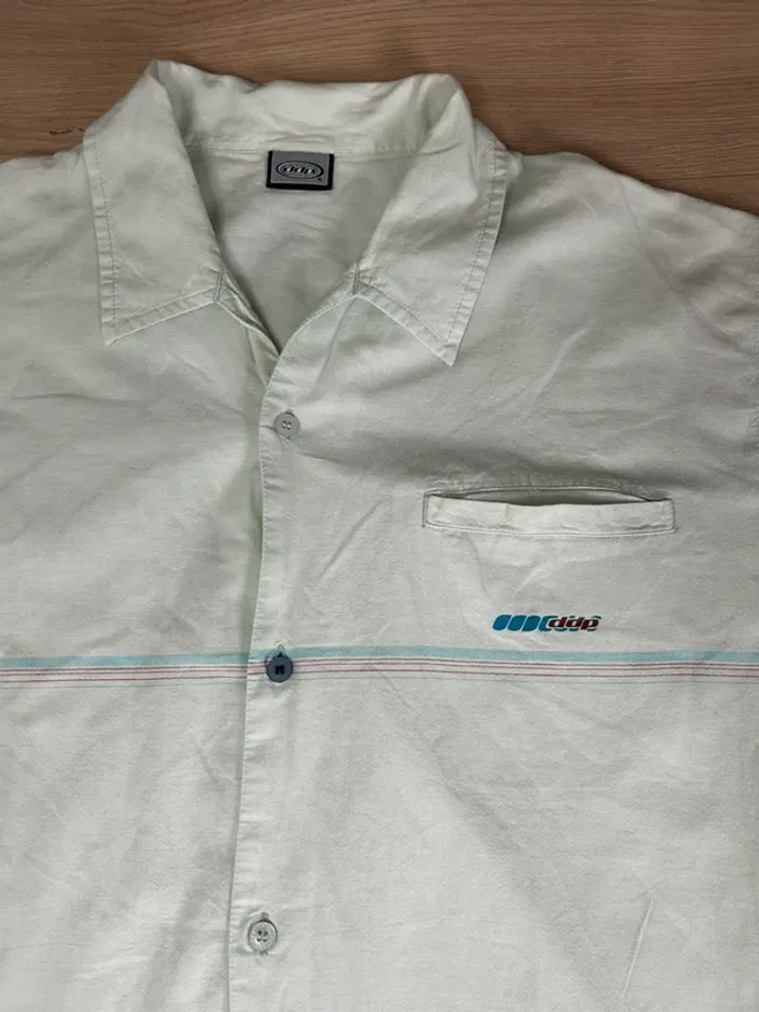 Chemise Vintage DDP Y2K menthe claire/beige taille XL tendance - photo numéro 5