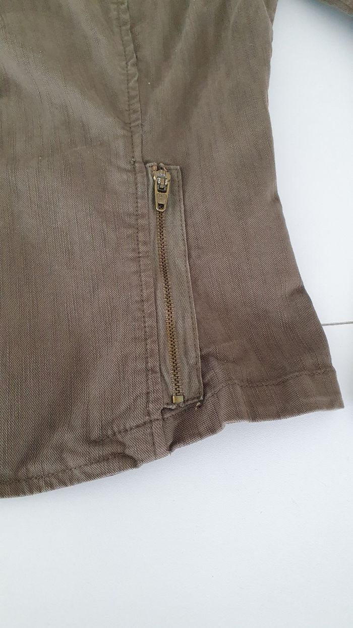 Veste kaki neuve Lulu Castagnette en s - photo numéro 4