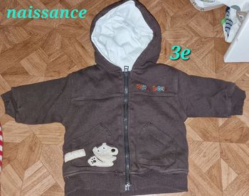 Petite veste 1mois
