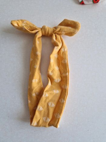 Bandeau moutarde