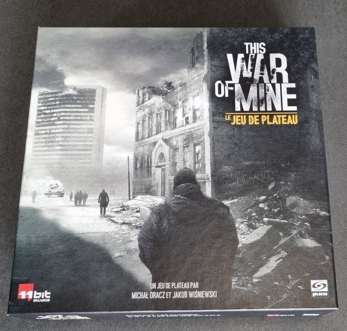 Jeu de société this war of mine + extension mémoires de la cité en ruine