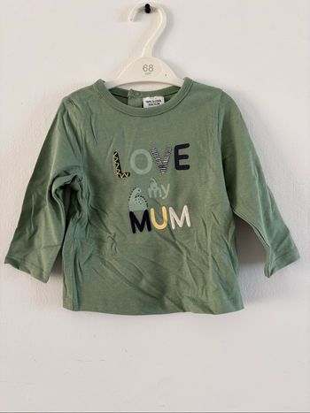 T-shirt manche longue tao 12 mois