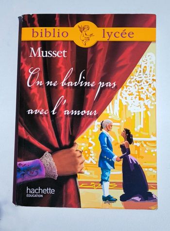 Livre on ne badine pas avec l'amour