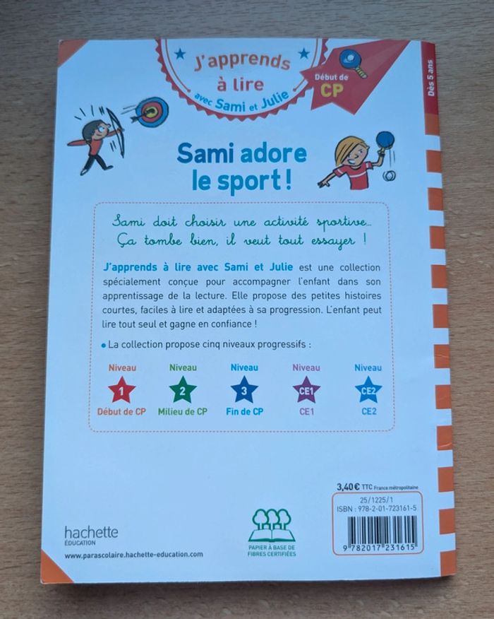 Livre Sami adore le sport - photo numéro 4