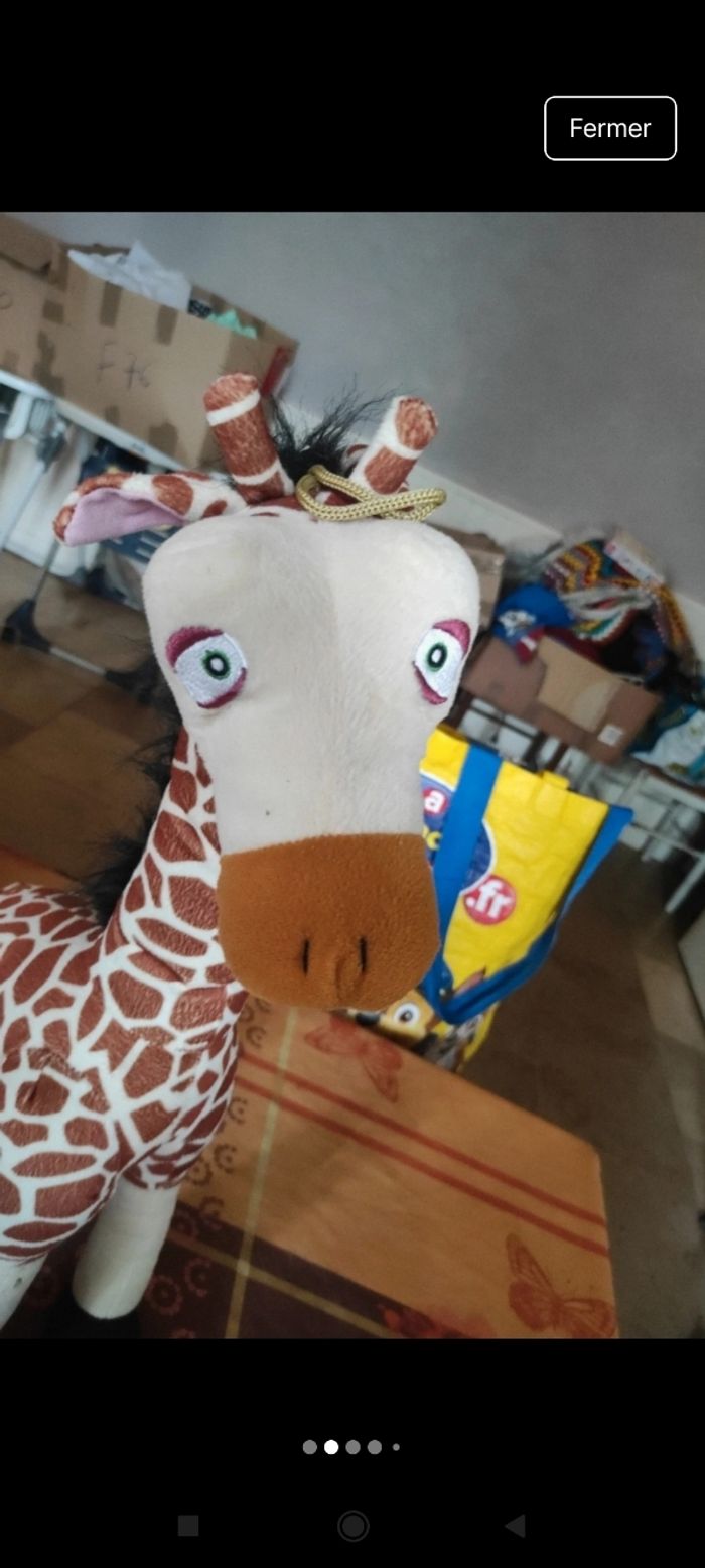 Très belle peluche girafe j45 - photo numéro 4