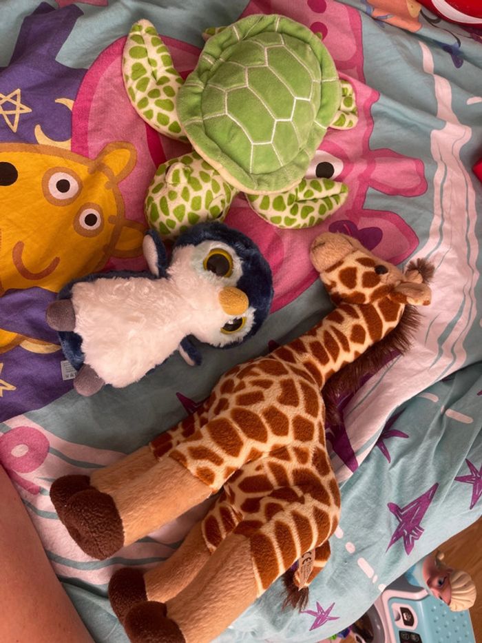 Lots peluches animaux