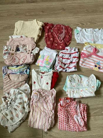Lot 6 mois été bébé fille
