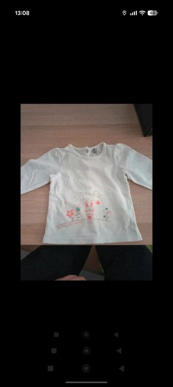 Tshirt manche longue orchestra 3 mois 