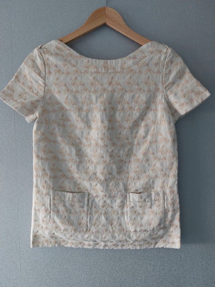 Haut manches courtes Sézane taille 36
