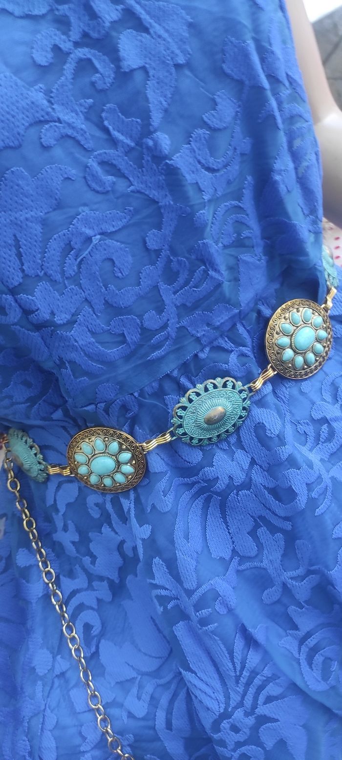 Robe bleue électrique - photo numéro 5