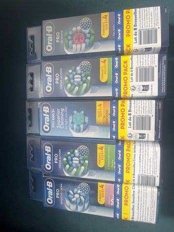 40 brossettes oral b