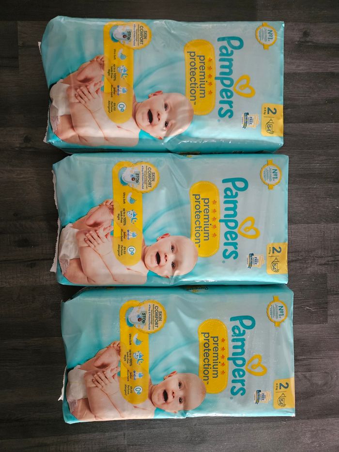 Couches taille 2 pampers premium protection