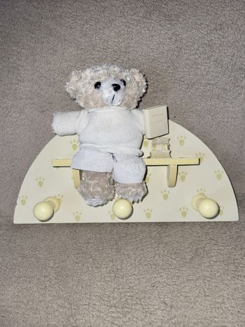 Porte manteau bois enfant