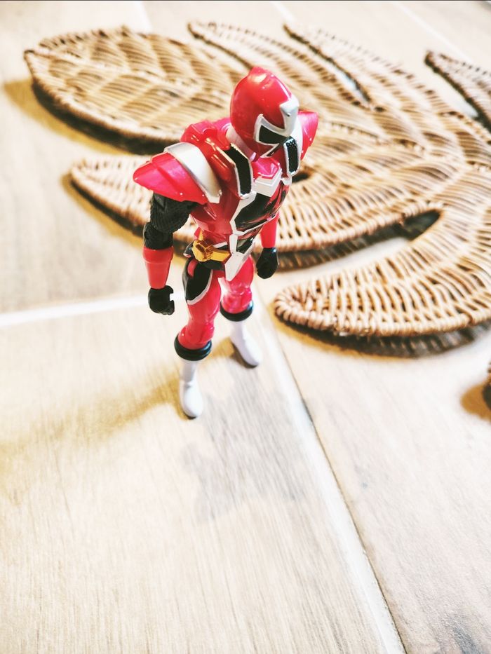 🙅 Power rangers ninja steel figurine articulée du ranger Maître rouge marque bandai - photo numéro 3