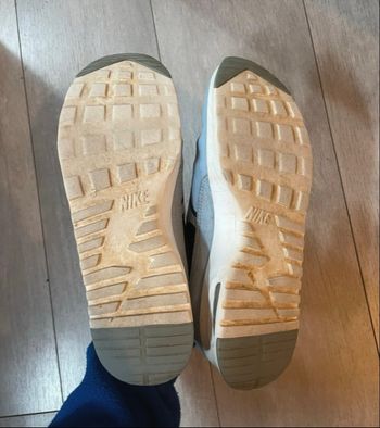 Basket Nike air Max bleues