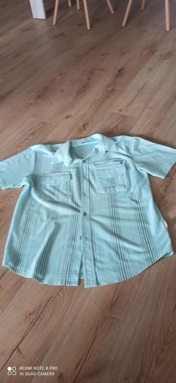 Chemisette vert d eau XL