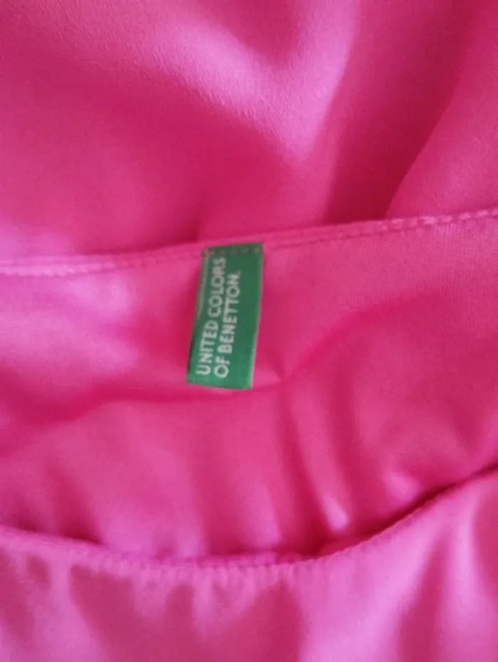 🌸Robe rose Benetton Taille 40🌸 - photo numéro 4