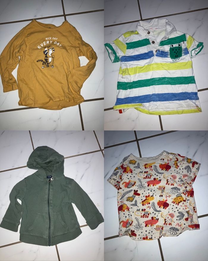 Lot 53 pièces vêtements garçon 24 mois/2 ans - photo numéro 3